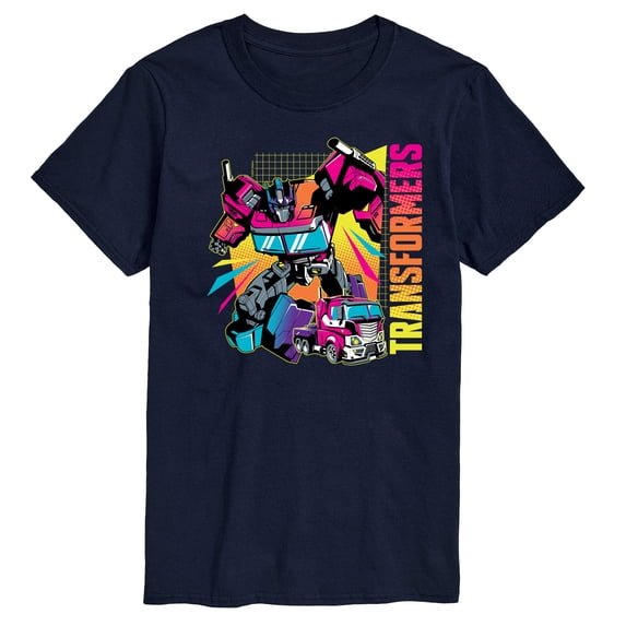 Transformers - Neon Halftones - Adult Short Sleeve Tee