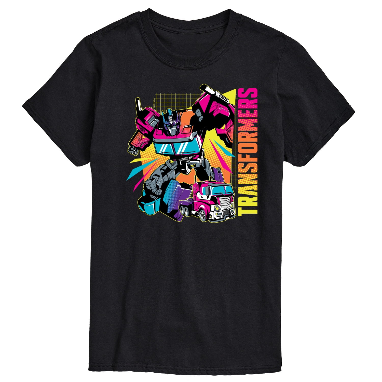 Transformers - Neon Halftones - Adult Short Sleeve Tee