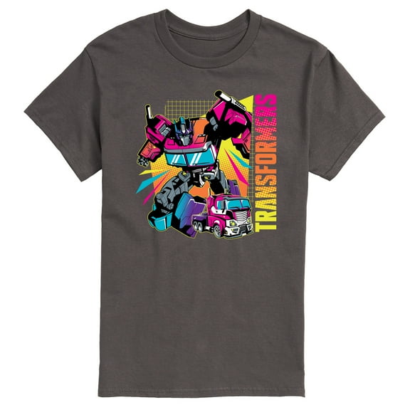 Transformers - Neon Halftones - Adult Short Sleeve Tee