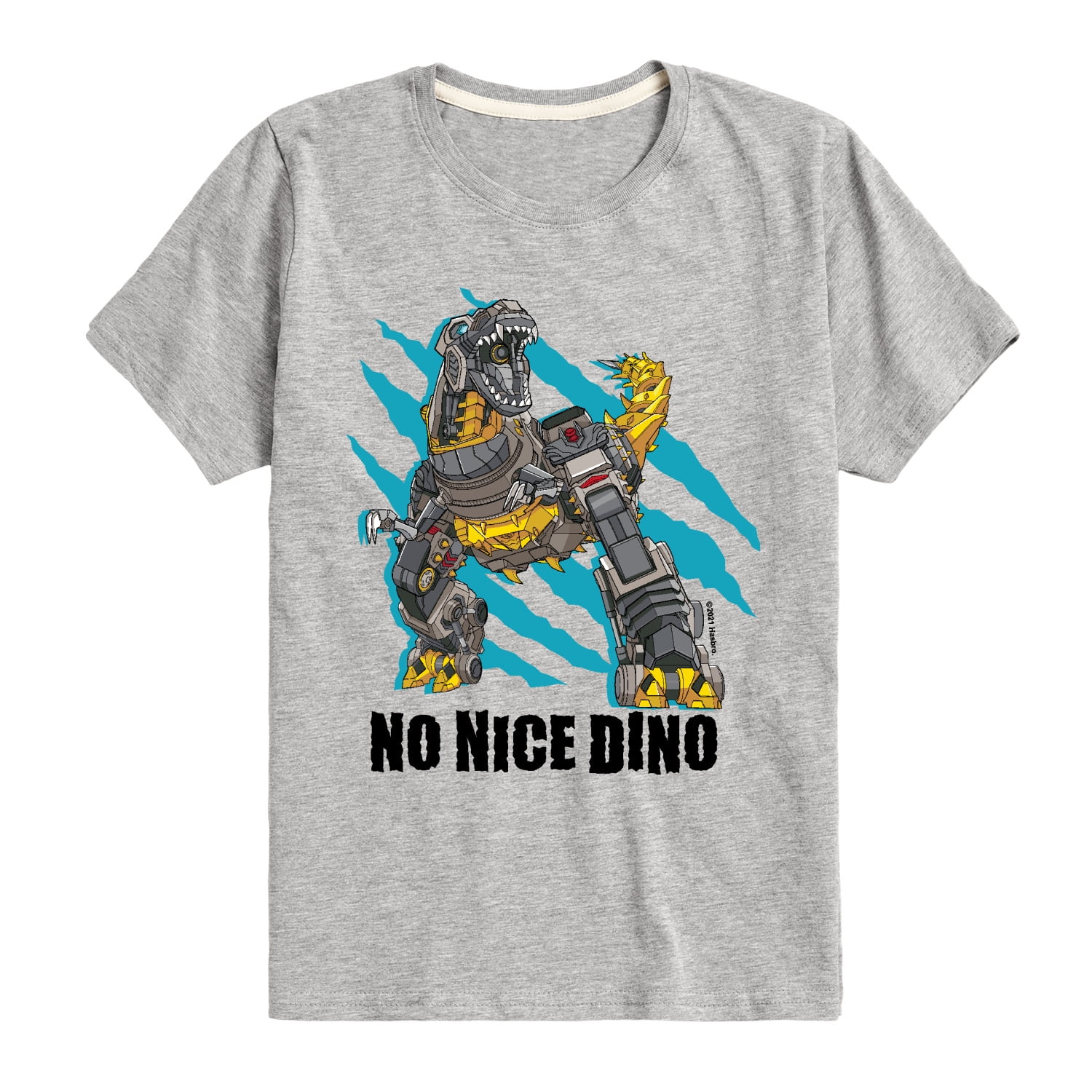 No Nice Transformers - No Nice Dino - Kids Toddler And Youth Short Sleeve T ...