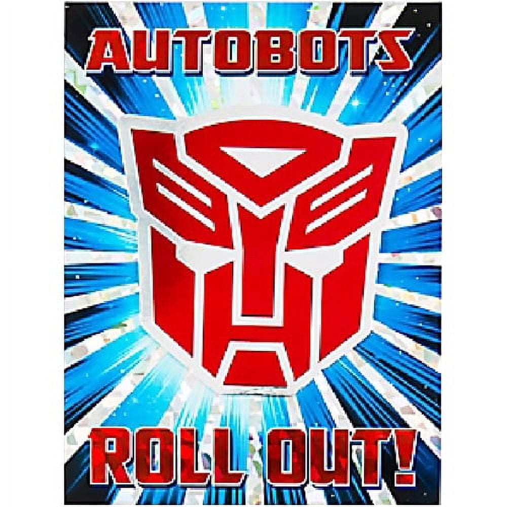 Transformers Novelty Invitations w/ Env. (8ct), image size:1000x1000