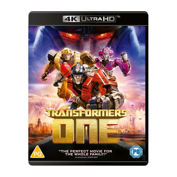 Transformers One (4K Ultra HD) Jon Hamm Laurence Fishburne Scarlett Johansson Steve Buscemi