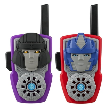 Transformers One Walkie Talkies with Push-to-Talk Button, Action Figures for Kids Ages 3+