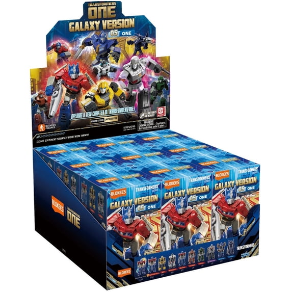 Transformers: One Galaxy Version 5 Blokees Model Kit Case of 9 ...