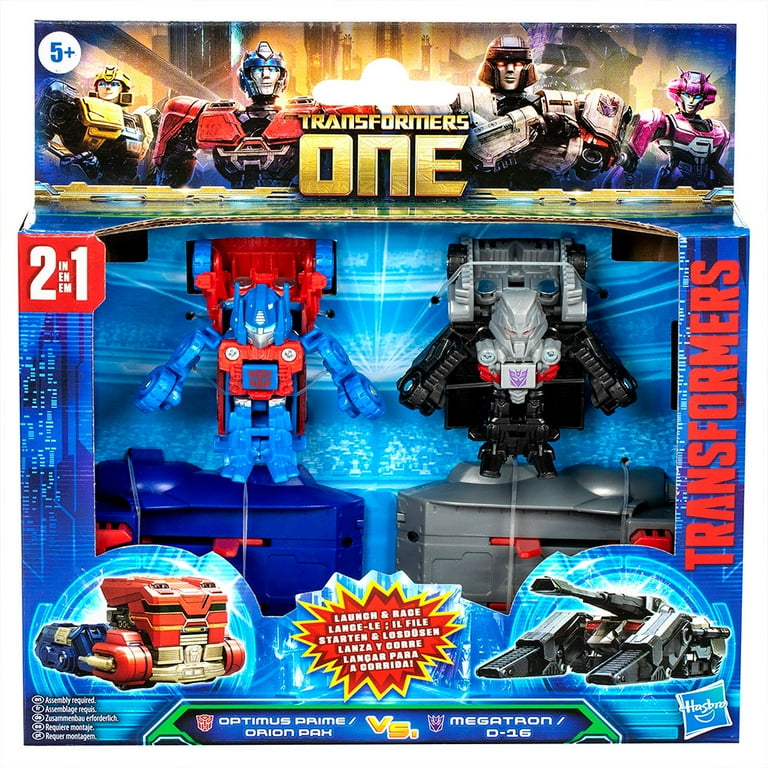 Transformers One Optimus Prime / Orion Pax & Megatron / D-16 - Race Changers 2-Pack Transformers One Optimus Prime / Orion Pax & Megatron / D-16 - Race Changers 2-Pack