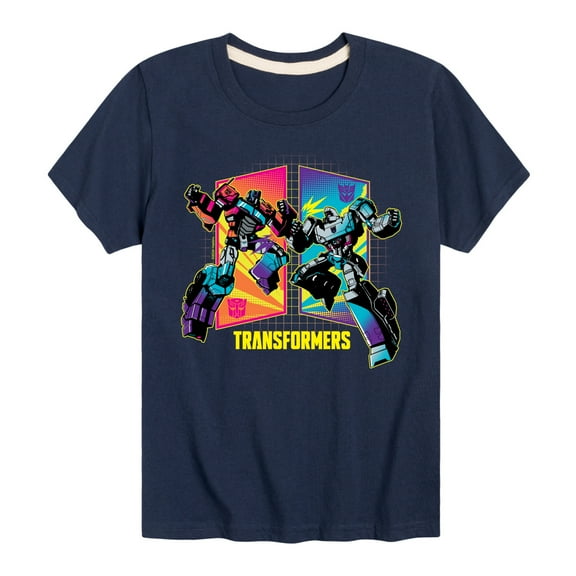 Transformers - Opt Vs Meg Clash - Kids Toddler And Youth Short Sleeve T - Shirt