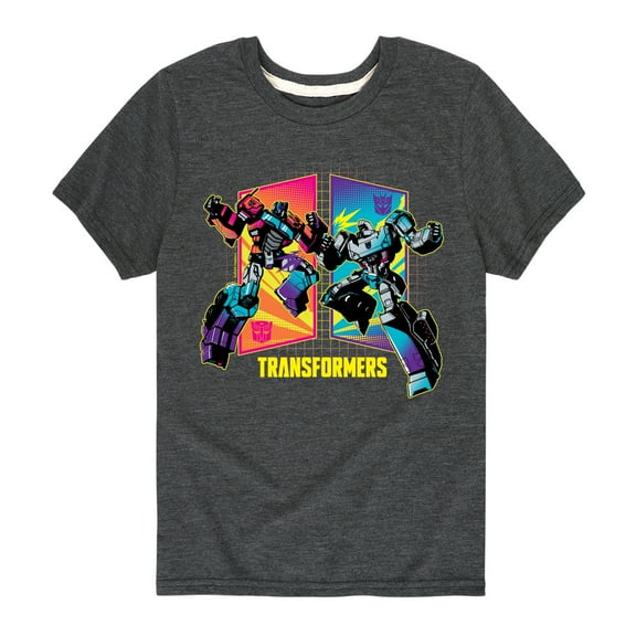 Transformers - Opt Vs Meg Clash - Kids Toddler And Youth Short Sleeve T - Shirt