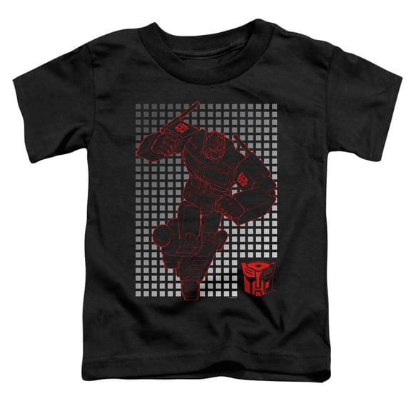Transformers - Optimus Grid - Toddler Short Sleeve Shirt - 3T