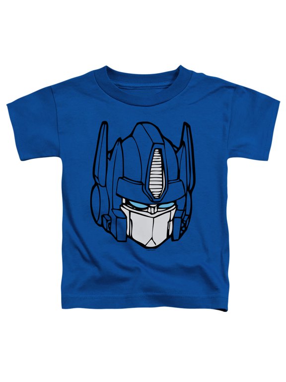 Transformers Optimus Head S/S Toddler T-Shirt Royal Blue