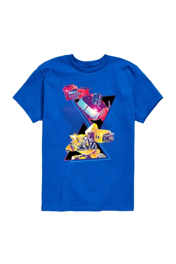 - Optimus Prime And Bumblebee - Kids Toddler And Youth Short Sleeve T - Shirt