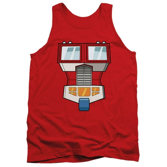 Transformers Optimus Prime Costume Unisex Adult Tank Top,Red, 2X-Large