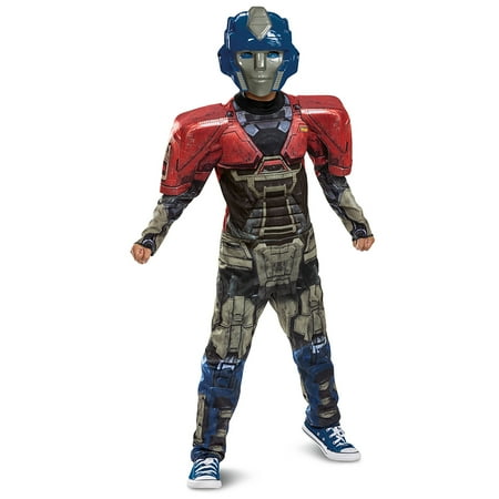 Transformers Optimus Prime Halloween Costume for Children, Boys Size M (8), by Disguise