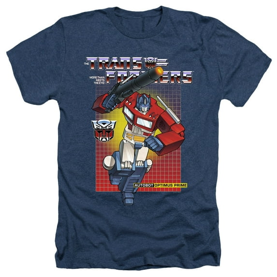 Transformers - Optimus Prime - Heather Short Sleeve Shirt - Small