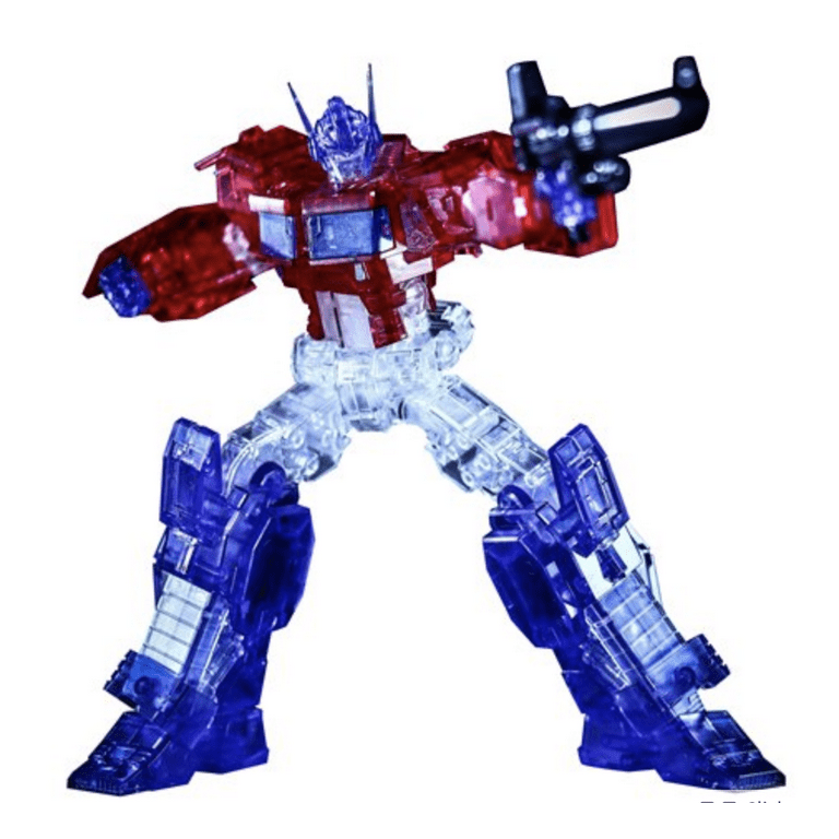 トランスフォーマー OPTIMUS PRIME 1/48 Transformers Optimus Prime IDW Clear Version Model Kit