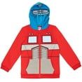 thumbnail image 1 of Transformers Optimus Prime Little Boys Fleece Zip Up Hoodie Little Kid to Big Kid, 1 of 5