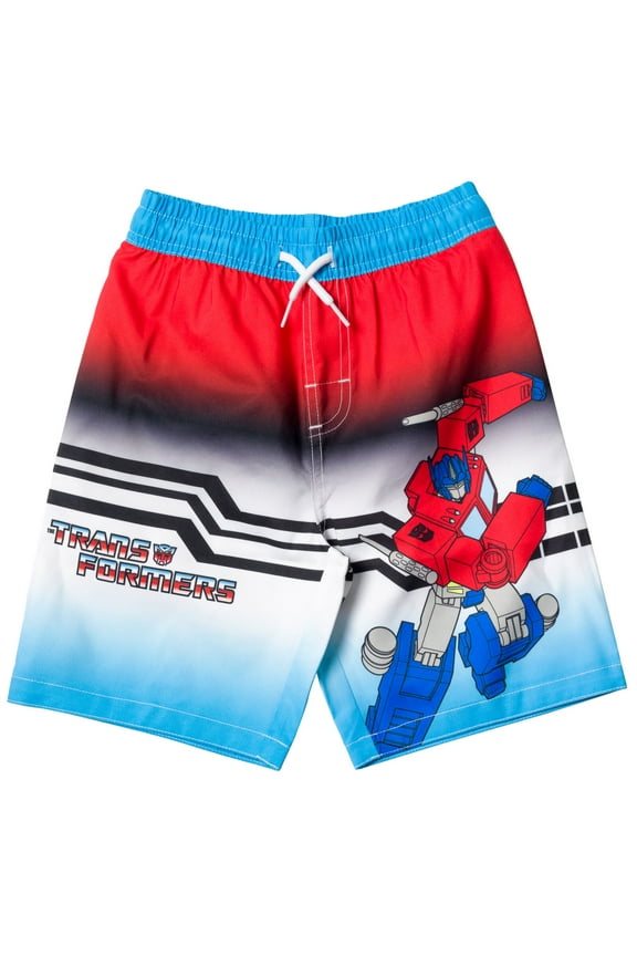 Optimus Prime Little Boys Swim Trunks Bathing Suit Multicolor 5