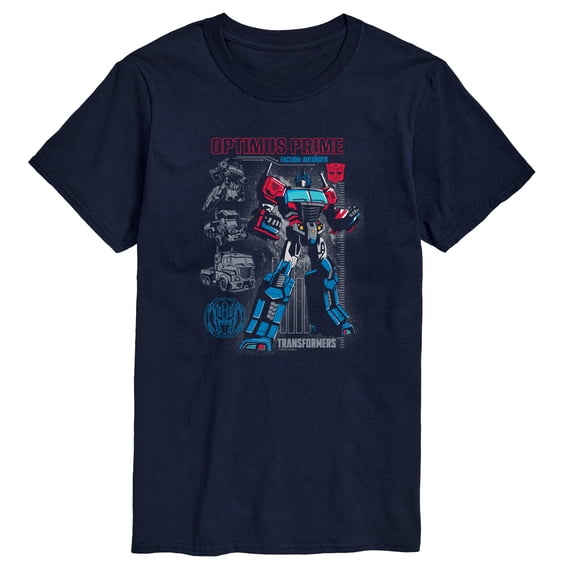 Transformers - Optimus Prime - Men's Short Sleeve Graphic T-Shirt