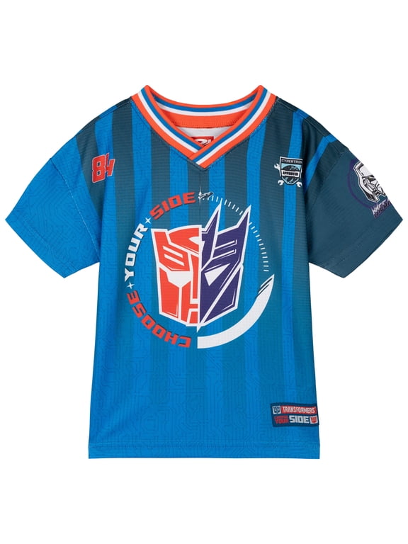 Optimus Prime Mesh Soccer Jersey Athletic T-Shirt Toddler to Big Kid