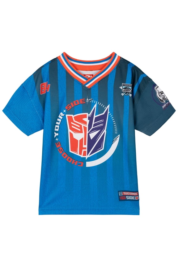 Optimus Prime Mesh Soccer Jersey Athletic T-Shirt Toddler to Big Kid