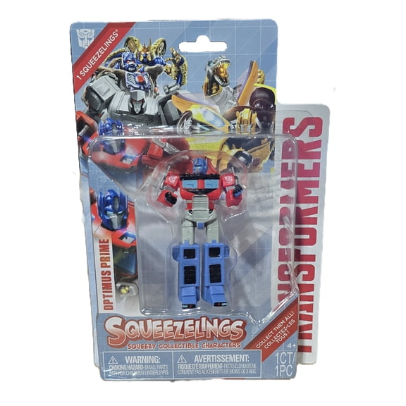 Transformers Optimus Prime Squeezelings Collectible Toy