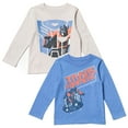 thumbnail image 1 of Transformers Optimus Prime Toddler Boys Fleece 2 Pack Long Sleeve T-Shirts Toddler to Big Kid, 1 of 5