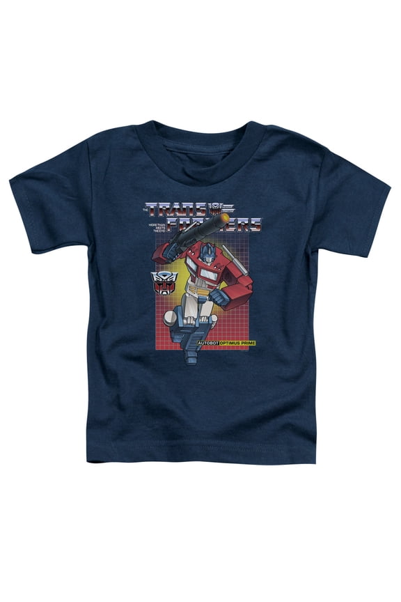 - Optimus Prime - Toddler Short Sleeve Shirt - 4T