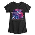 thumbnail image 1 of Transformers - Optimus Prime Verse Badge - Girls Fitted Short Sleeve T-Shirt, 1 of 4