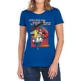 thumbnail image 1 of Transformers Optimus Prime Women's T Shirt, Royal, X-Large, 1 of 6