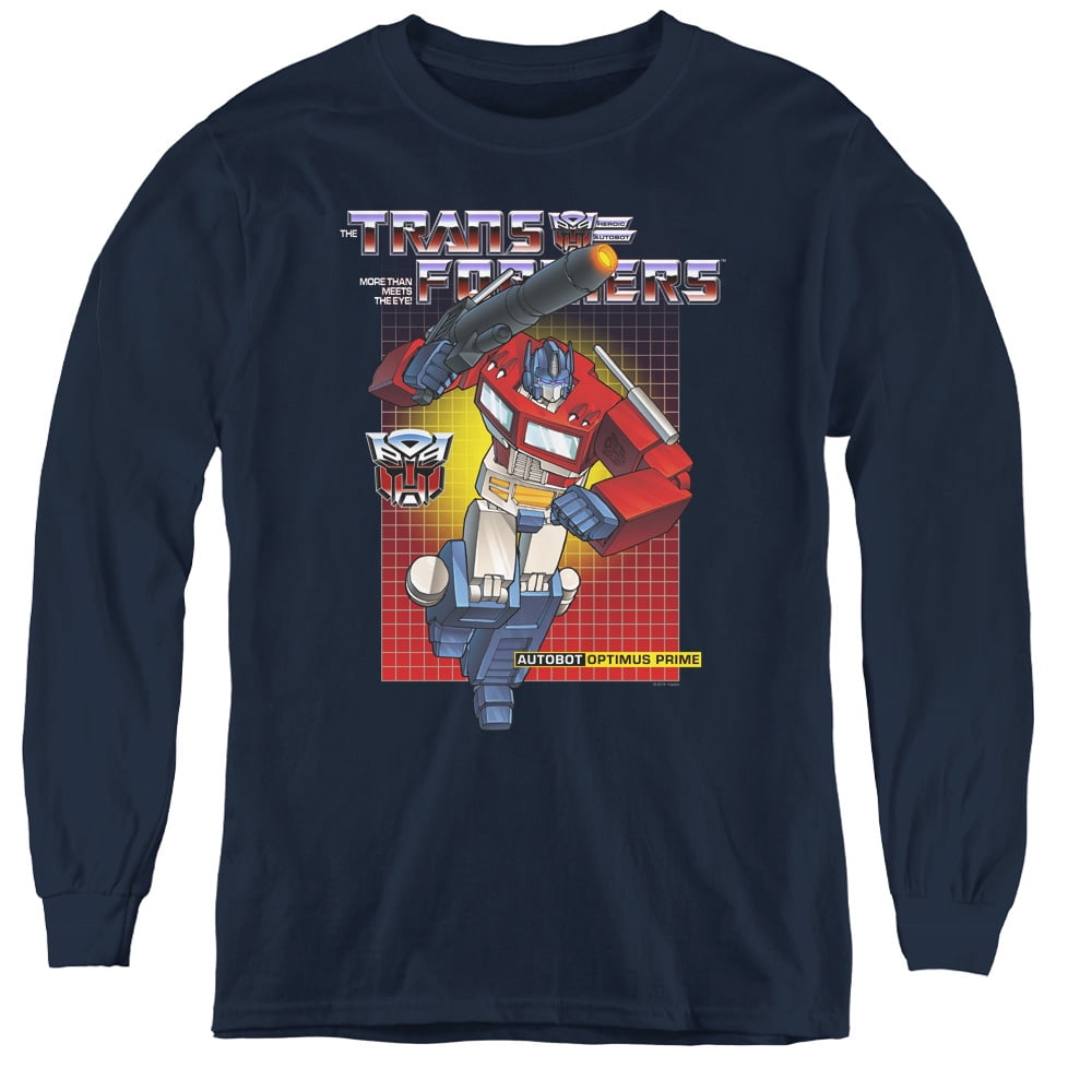 Transformers - Optimus Prime - Youth Long Sleeve Shirt - Small