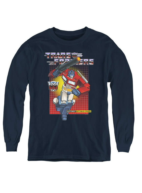 Transformers - Optimus Prime - Youth Long Sleeve Shirt - X-Large