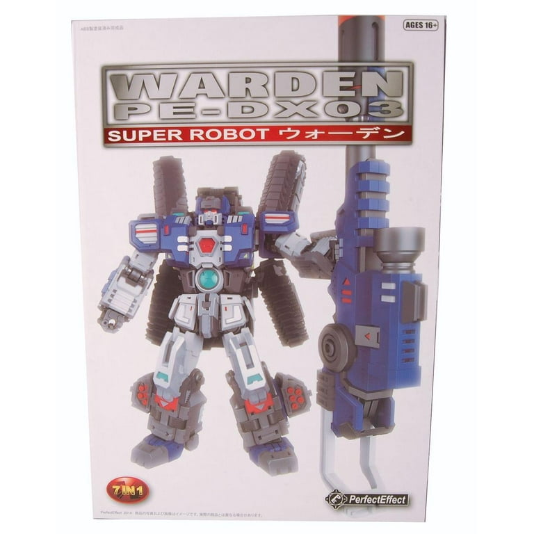 トランスフォーマー ウォーデンWARDEN PE-DX03 7-in-1 Transformers PE-DX03 Warden Action Figure - Walmart.com