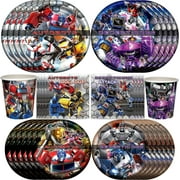 Transformers Party Tableware Classic Set for 16 Guests