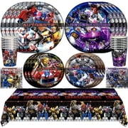 Transformers Party Tableware Deluxe Set for 16 Guests