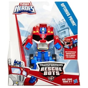 Transformers Playskool Heroes Optimus Prime Action Figure (Rescan, 2015)