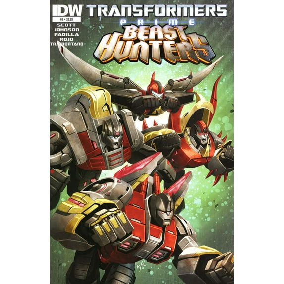 Transformers Prime: Beast Hunters #6 VF ; IDW Comic Book