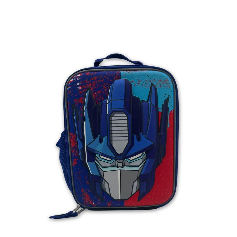 Transformers Prime Kids Insulated Reusable Lunch Bag with Mesh