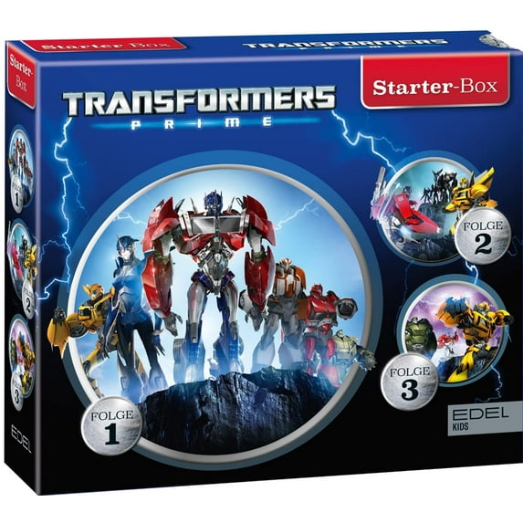 Transformers Prime: Starter-Box (1 -3) - Die Original-Hörspiele zur TV-Serie (Audiobook)