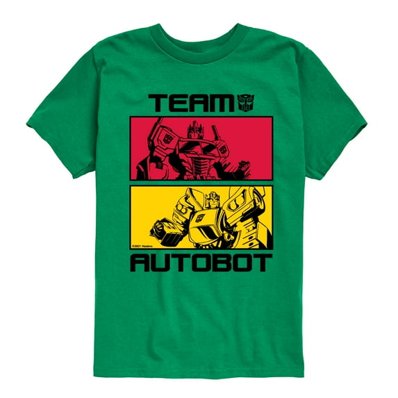 Transformers - Ptrf - 0020 Team Autobot - Kids Toddler And Youth Short Sleeve T - Shirt