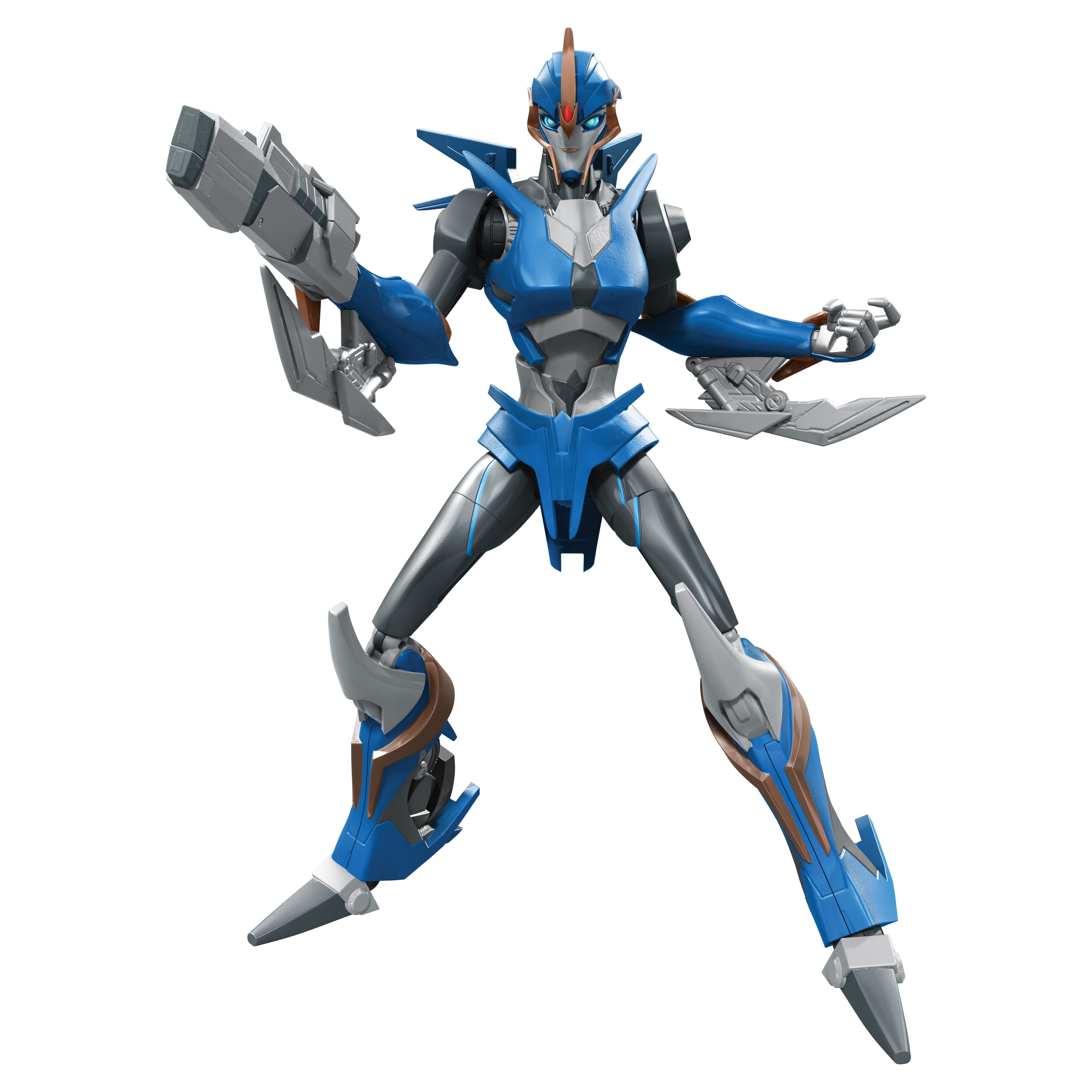 Transformers: R.E.D. Prime Arcee Kids Toy Action Figure for Boys and Girls  (1”)