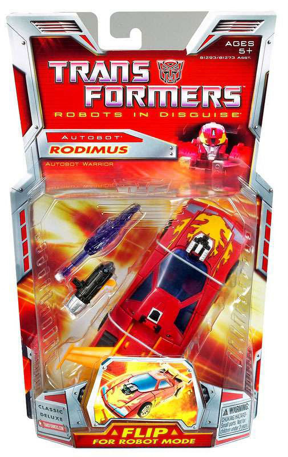 Transformers RID Deluxe Classic Rodimus (2006) Hasbro Figure - image 1 of 3