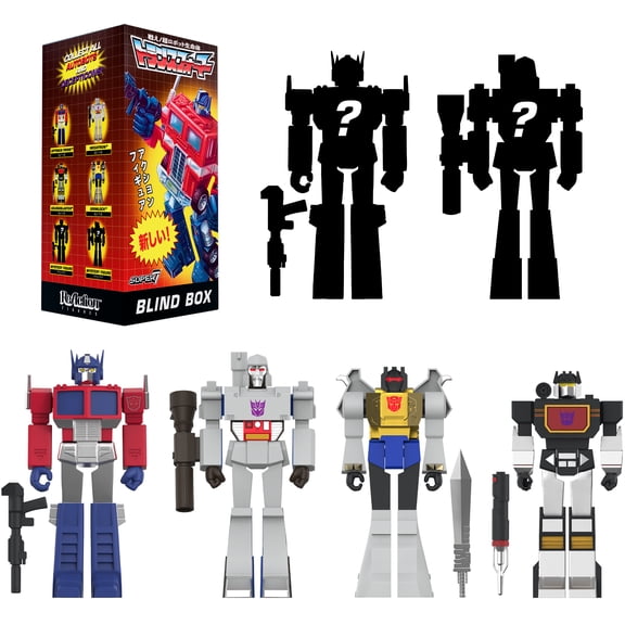 Transformers - ReAction Figure Blind Box Wv3 - Super Robot Lifeform 12pc PDQ