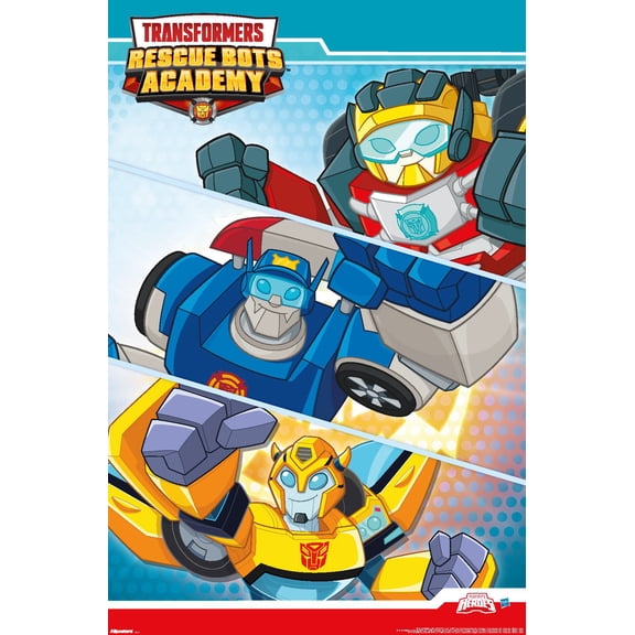 Transformers: Rescue Bots (2011) - Trio Bars Wall Poster, 22.375" x 34"