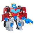 thumbnail image 1 of Transformers Rescue Bots Academy Optimus Prime Action Figure, 6", Red, Collectible, for Ages 3+, 1 of 3