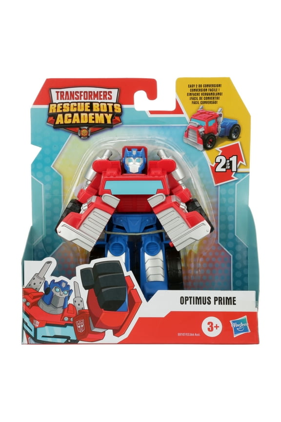 : Rescue Bots Academy Optimus Prime Kids Toy Action Figure for Boys and Girls (7)