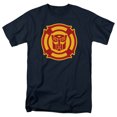 thumbnail image 1 of Transformers Rescue Bots Logo S/S Adult 18/1 T-Shirt Navy, 1 of 1