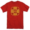 thumbnail image 1 of Transformers Rescue Bots Logo S/S Adult 18/1 T-Shirt Red, 1 of 1