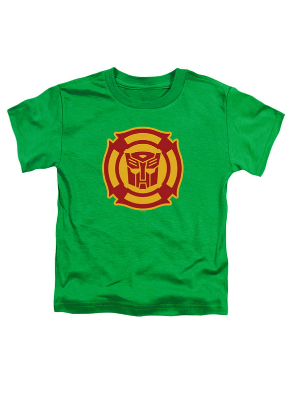Transformers Rescue Bots Logo S/S Toddler T-Shirt Kelly Green