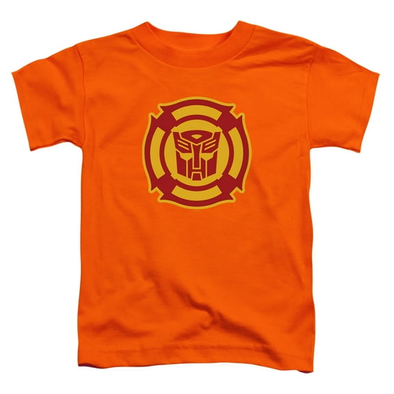 Transformers Rescue Bots Logo S/S Toddler T-Shirt Orange