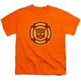 thumbnail image 1 of Transformers Rescue Bots Logo S/S Youth 18/1 T-Shirt Orange, 1 of 1