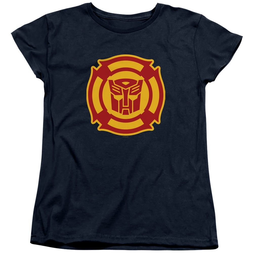 Transformers - Rescue Bots Logo - Women's Short Sleeve Shirt - Medium